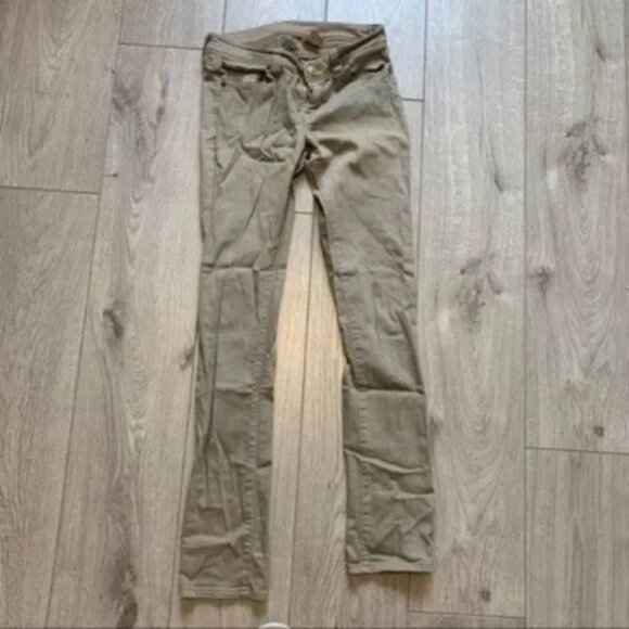 UNIQLO subtle khaki skinny jeans size 6 - Picture 8 of 9